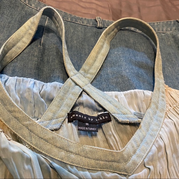 Denim sequence skirt set - Picture 14 of 16